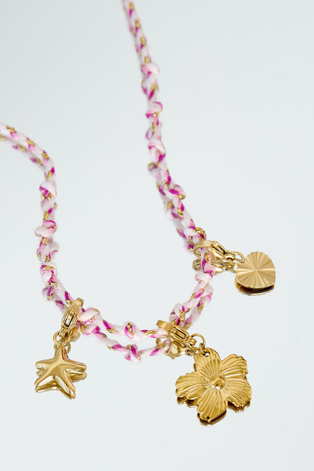 Stainless Steel Jewelry Charms Flower Casual Daily