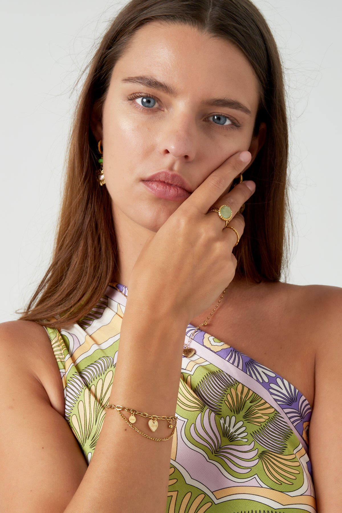 link bracelet double love 2
