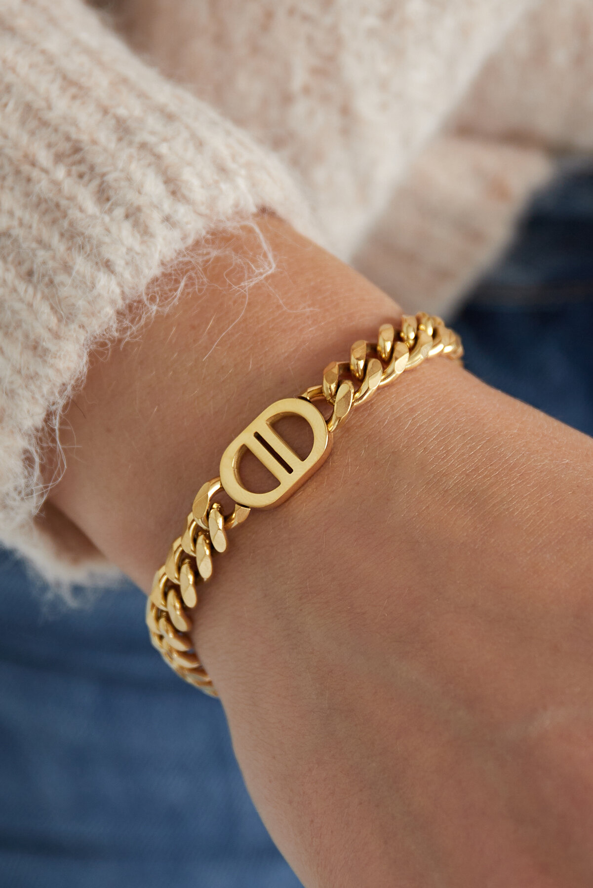 Bracelet The Good Life Silver Color Stainless Steel