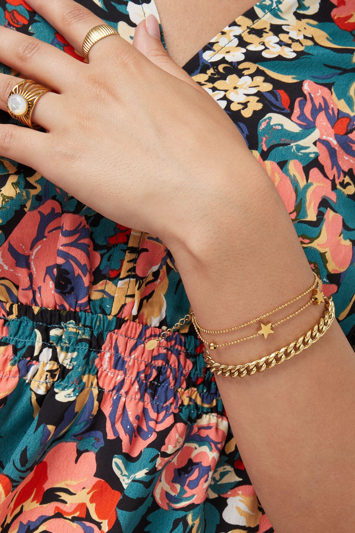 doppeltes armband sterne Bild2