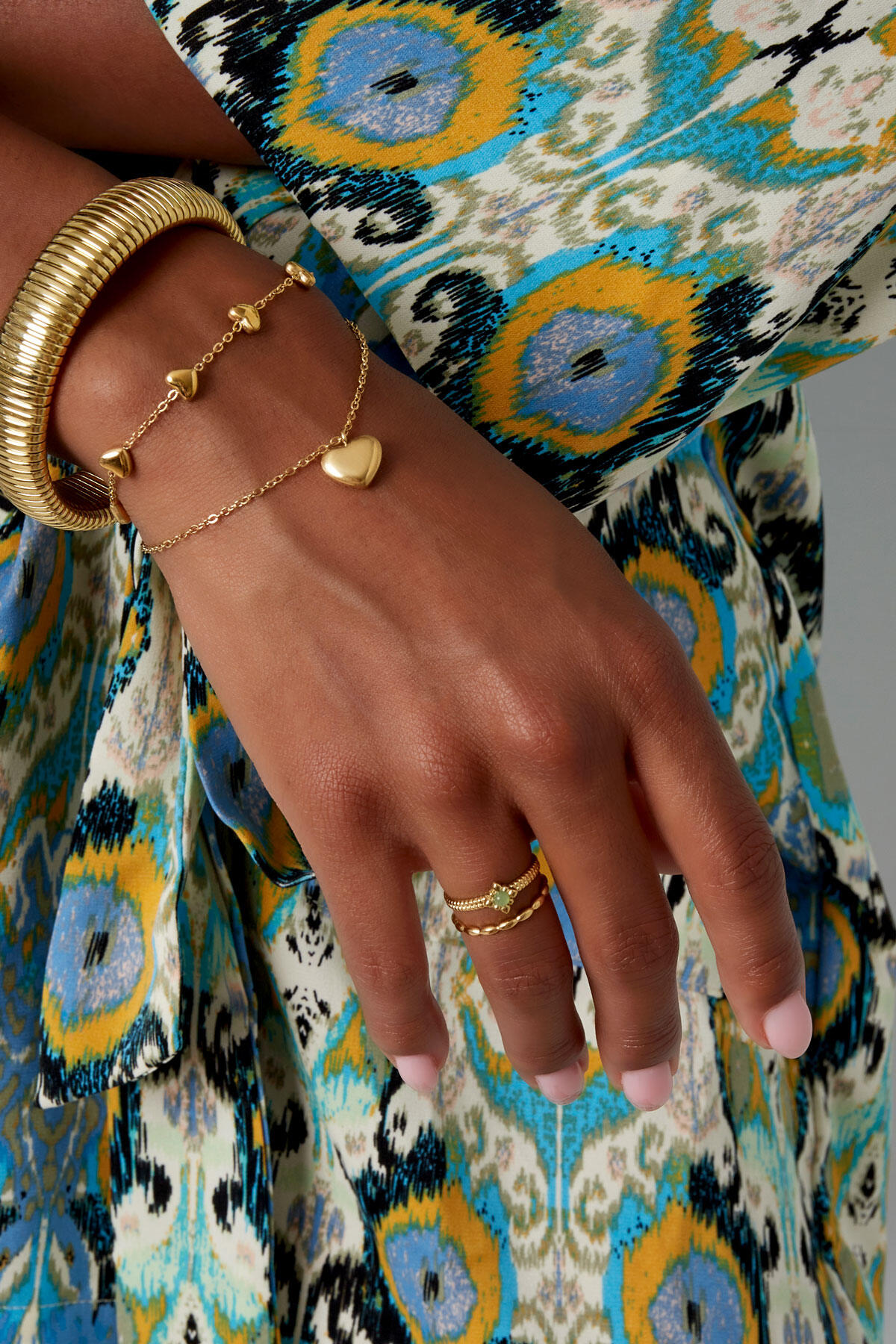 double bracelet heart 2