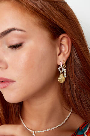 Star earrings with beads h5 Picture2