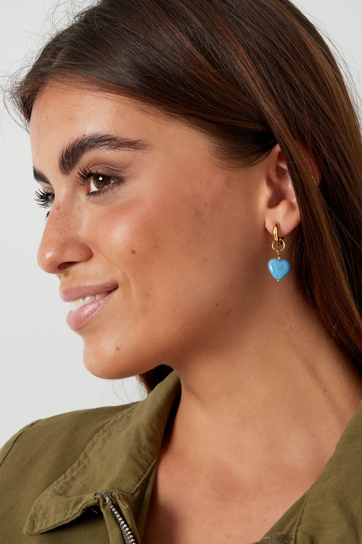 pendientes corazón azul h5 Imagen2