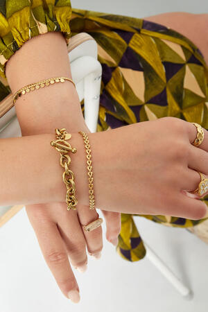 bracciale legato a cuori h5 Immagine2
