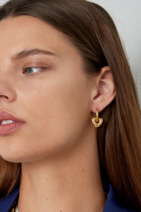 Earrings with star - Silver Color color 2
