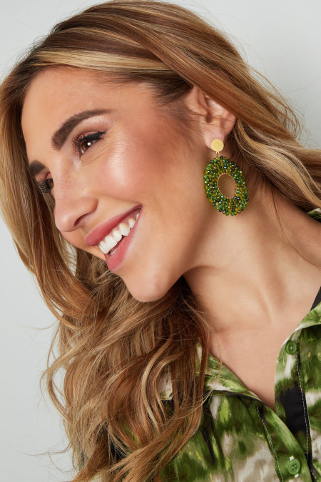 Earrings Big Beads Party 2
