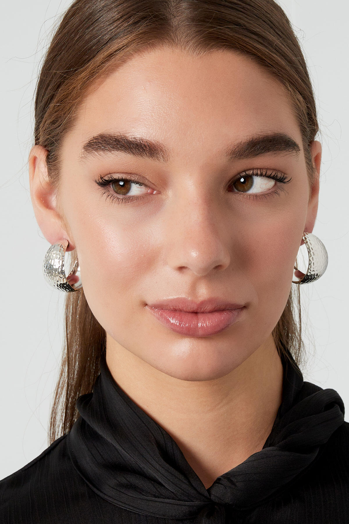 earrings graceful print