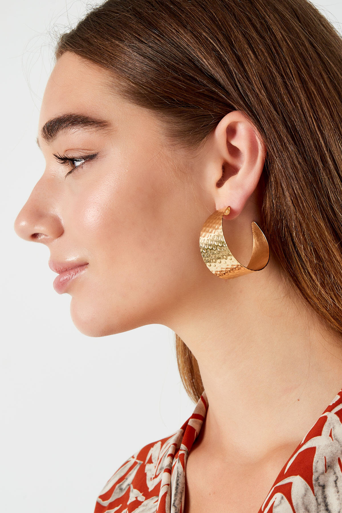 boucles d'oreilles rondes imprimées h5 Image3
