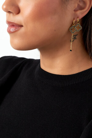 Boucles d'oreilles trèfle éclat h5 Image2