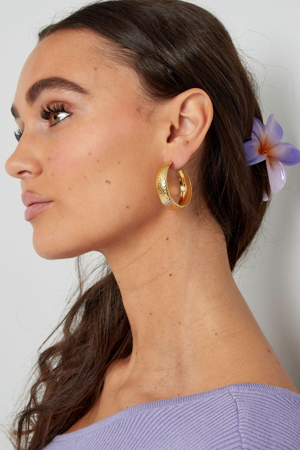 Ohrringe mit Blasenstruktur  Bild4