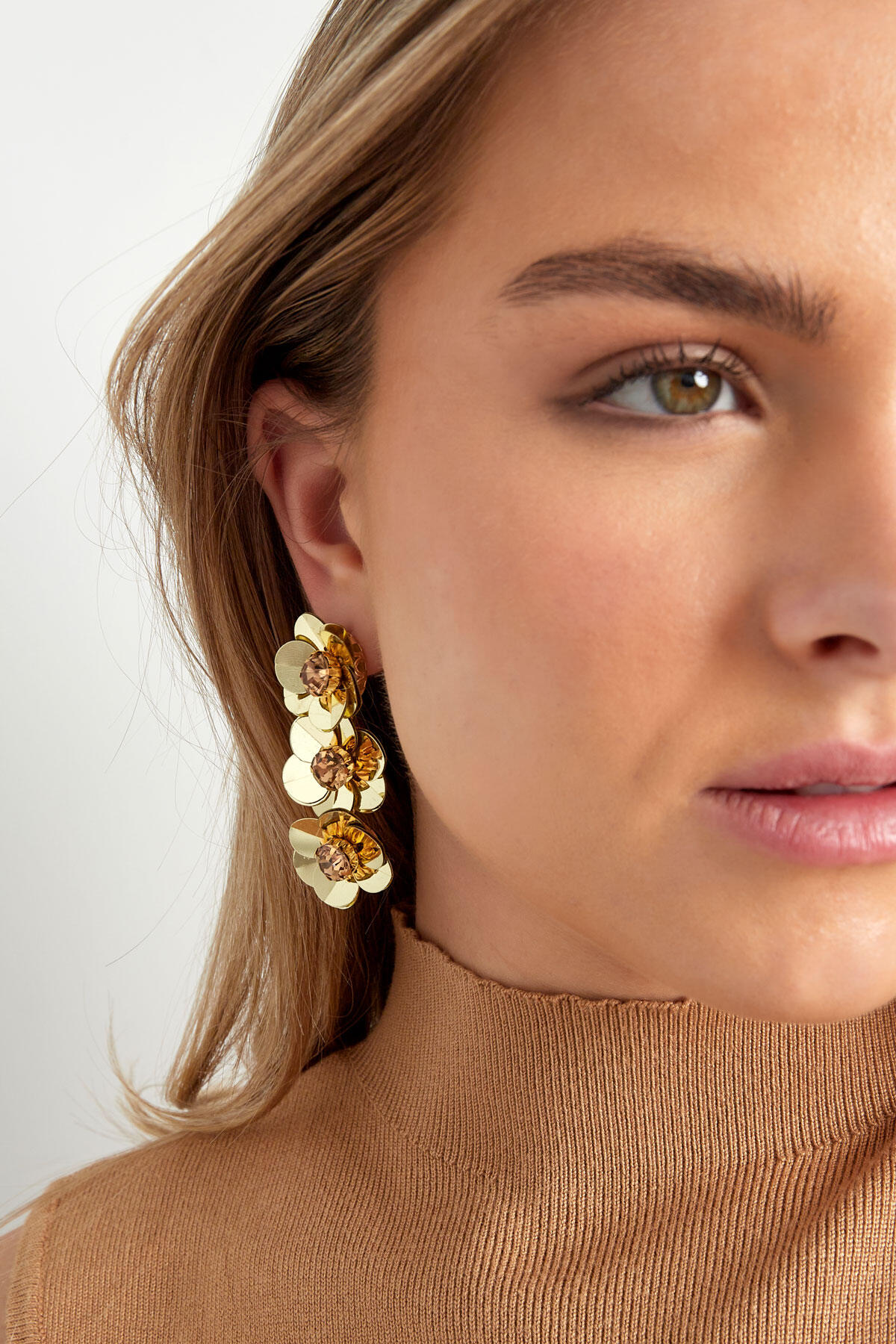 pendientes trío florales veraniegos h5 Imagen4