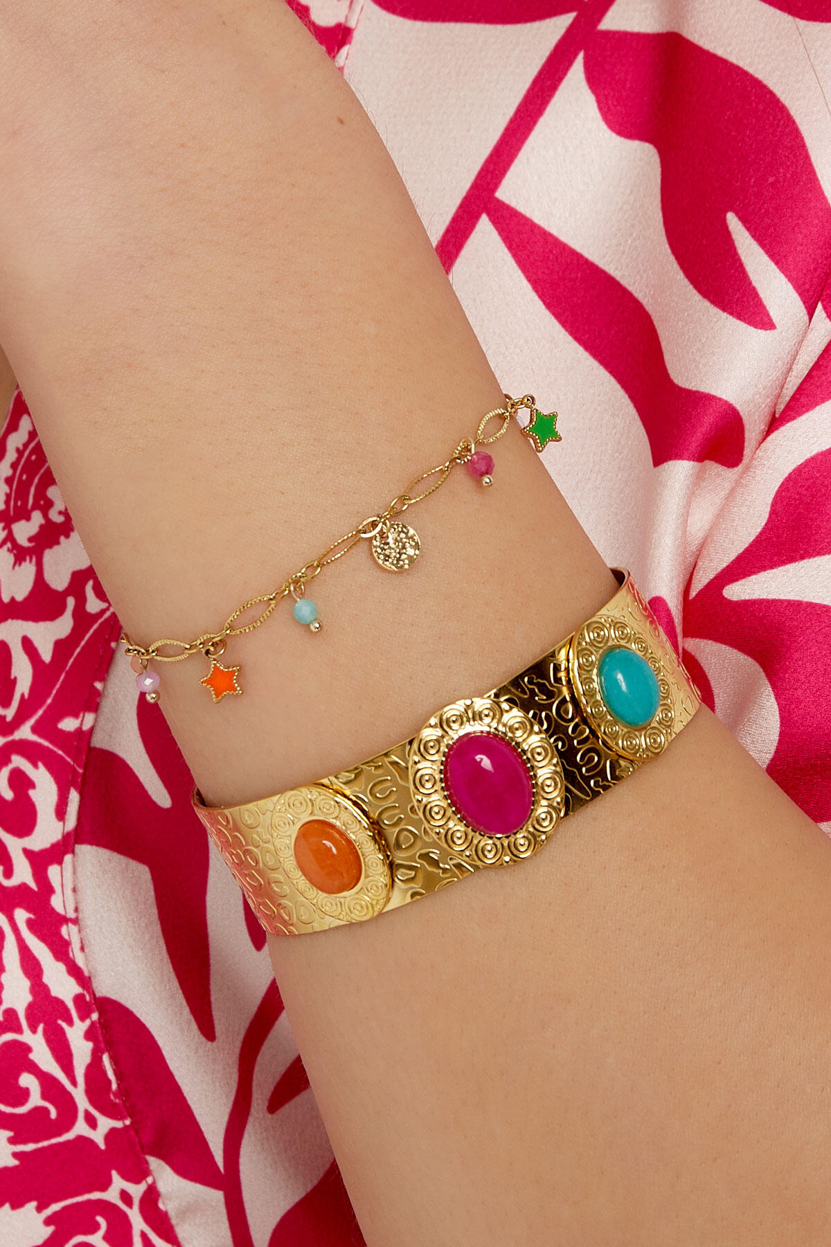 bracciale con ciondoli rockstar estivi Immagine2