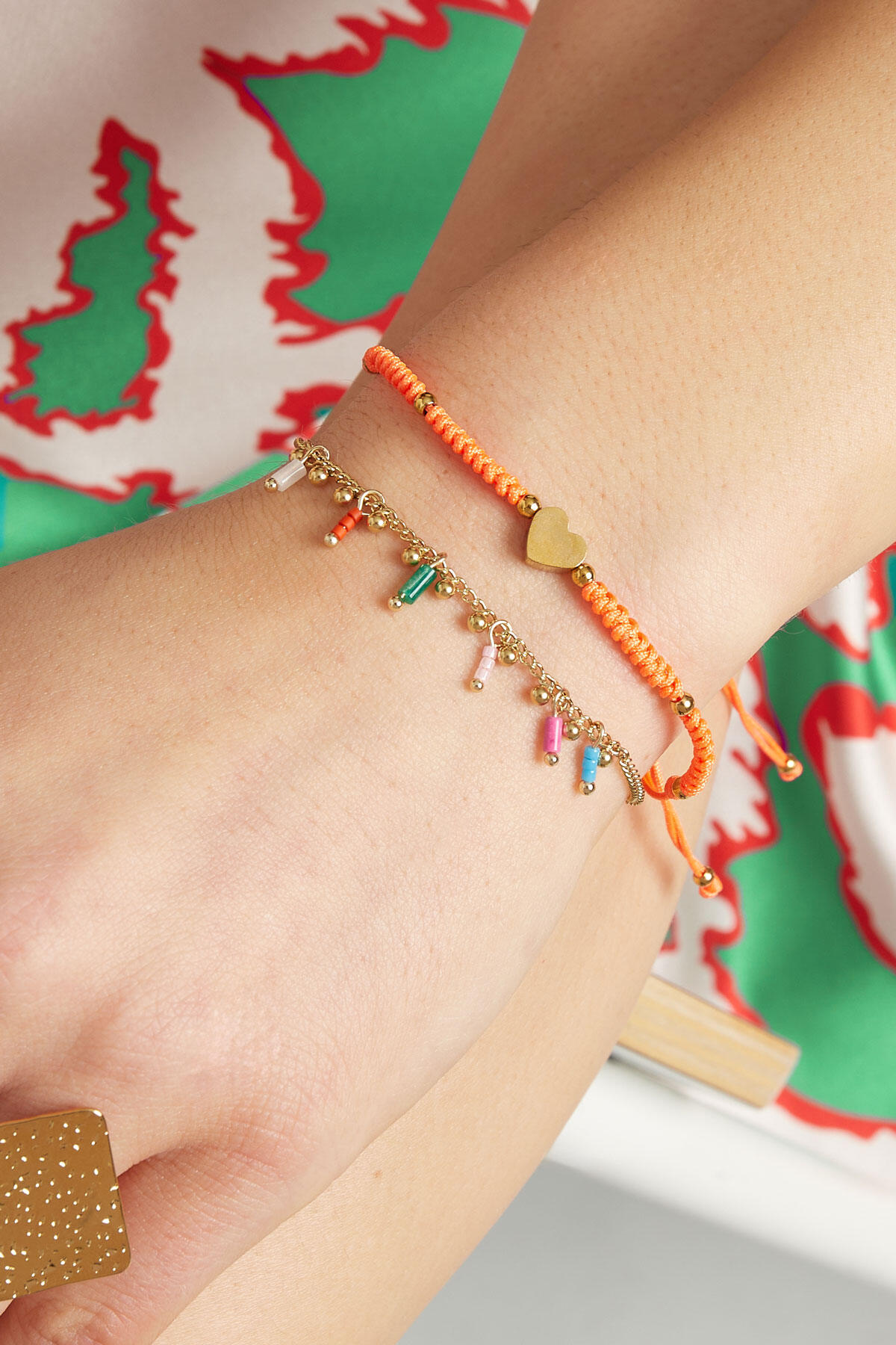 Armband chaotische Farben 