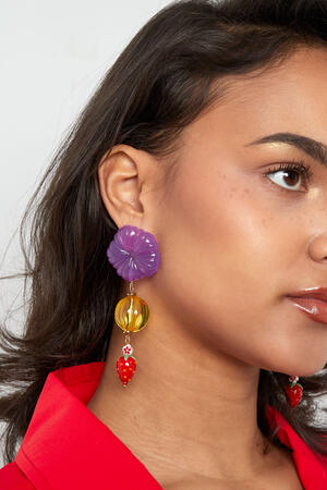 Strawberry love earrings h5 Picture4