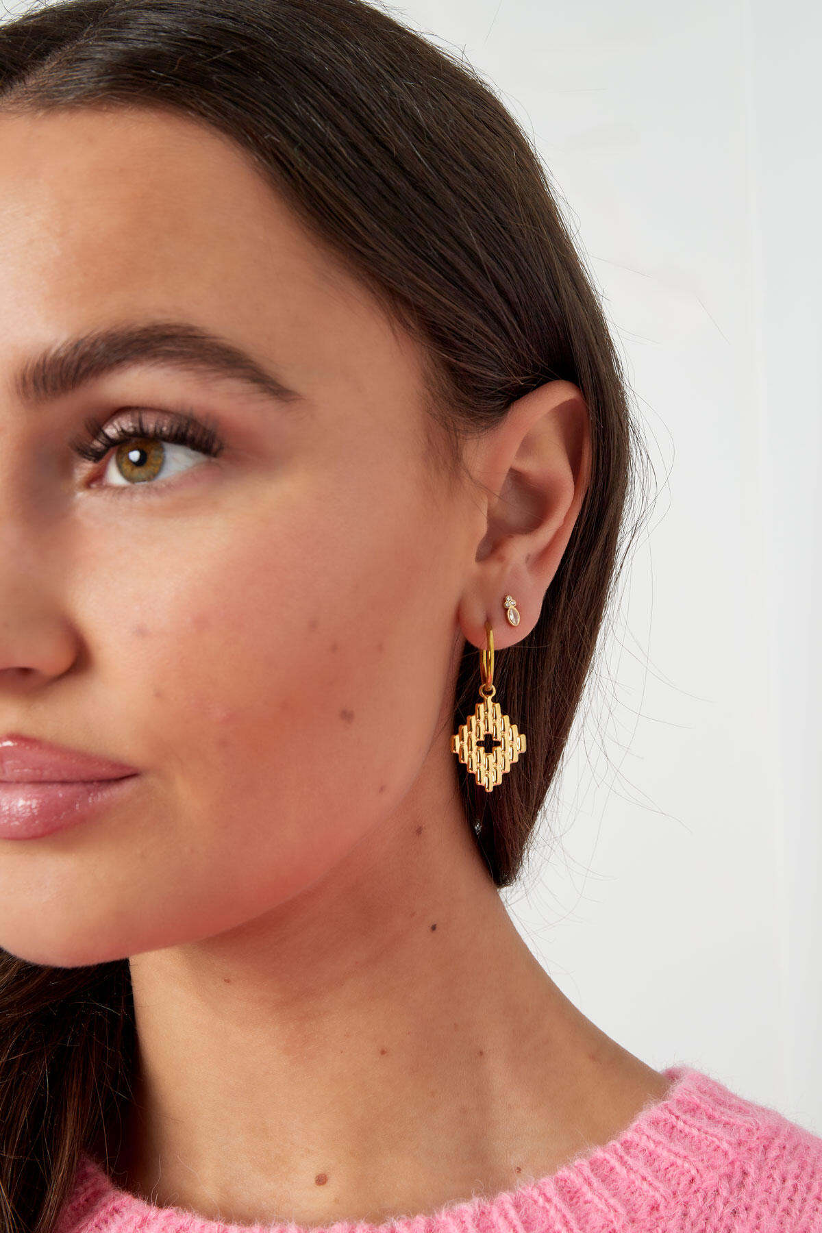 pendientes con dijes estructurados Imagen4