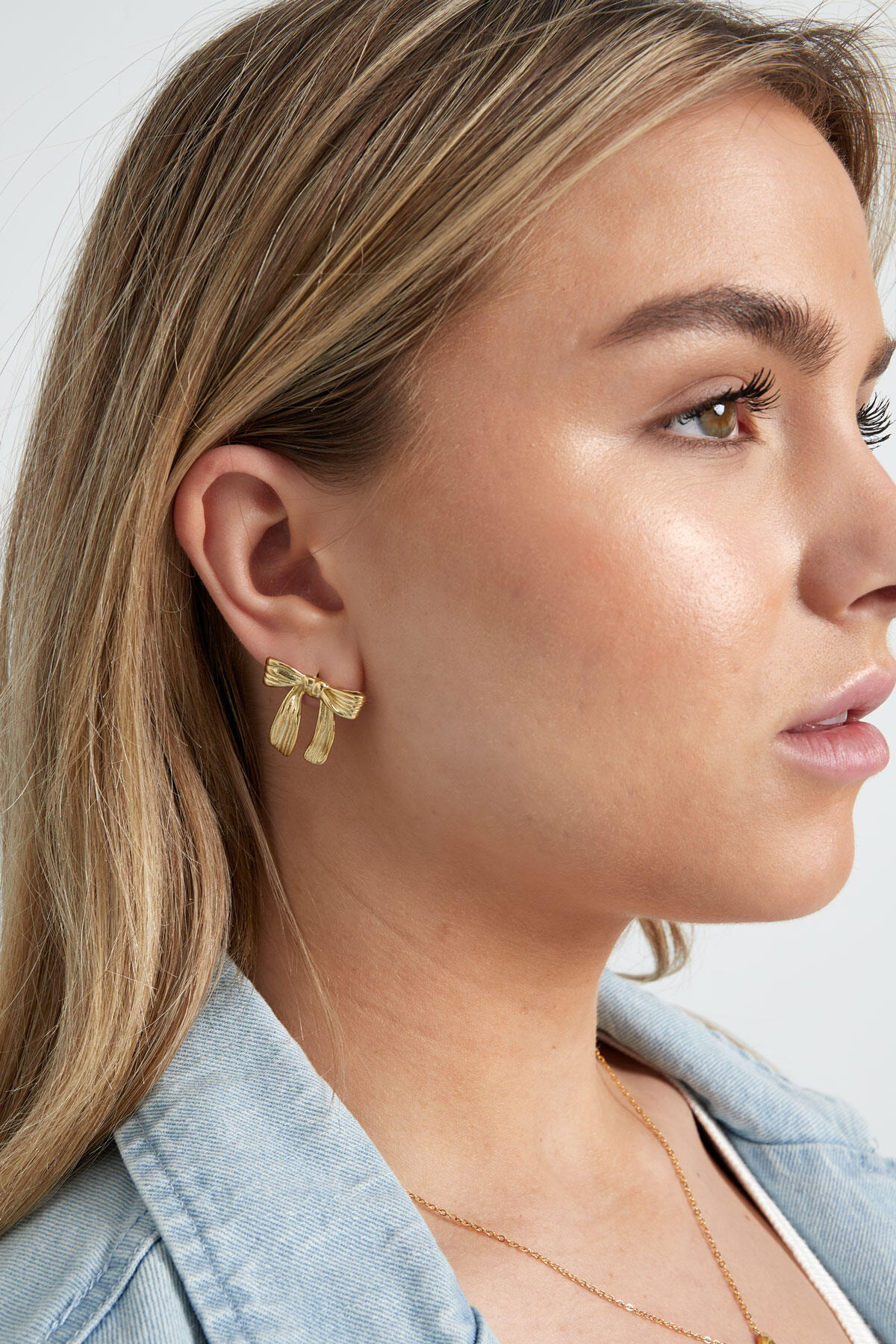 earrings lovely bow