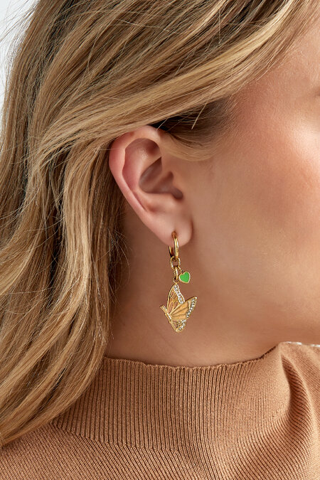 earrings butterfly vision