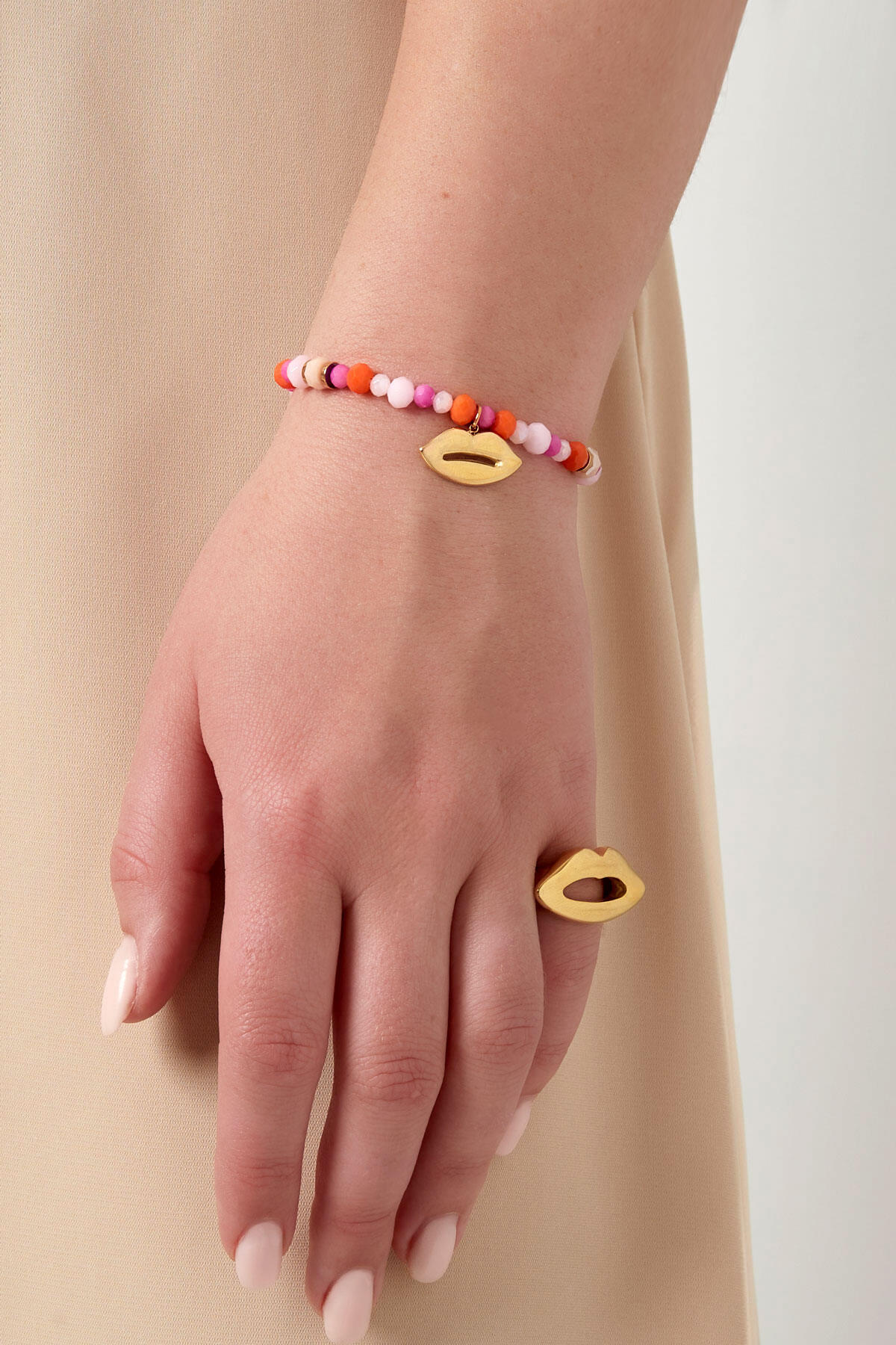 Bracciale colorato bacio gioioso Immagine2