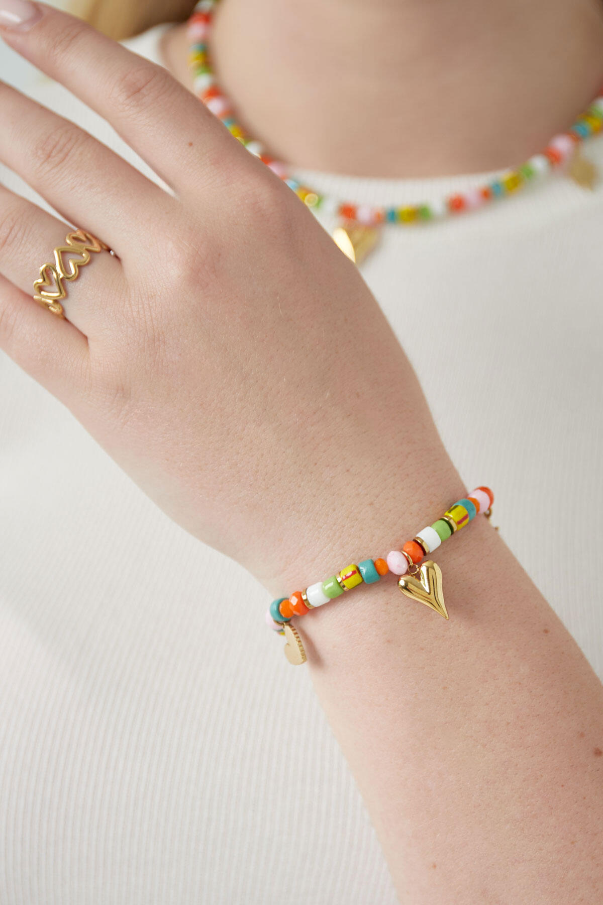 Colorful Bracelet Heart Club - Multi  2