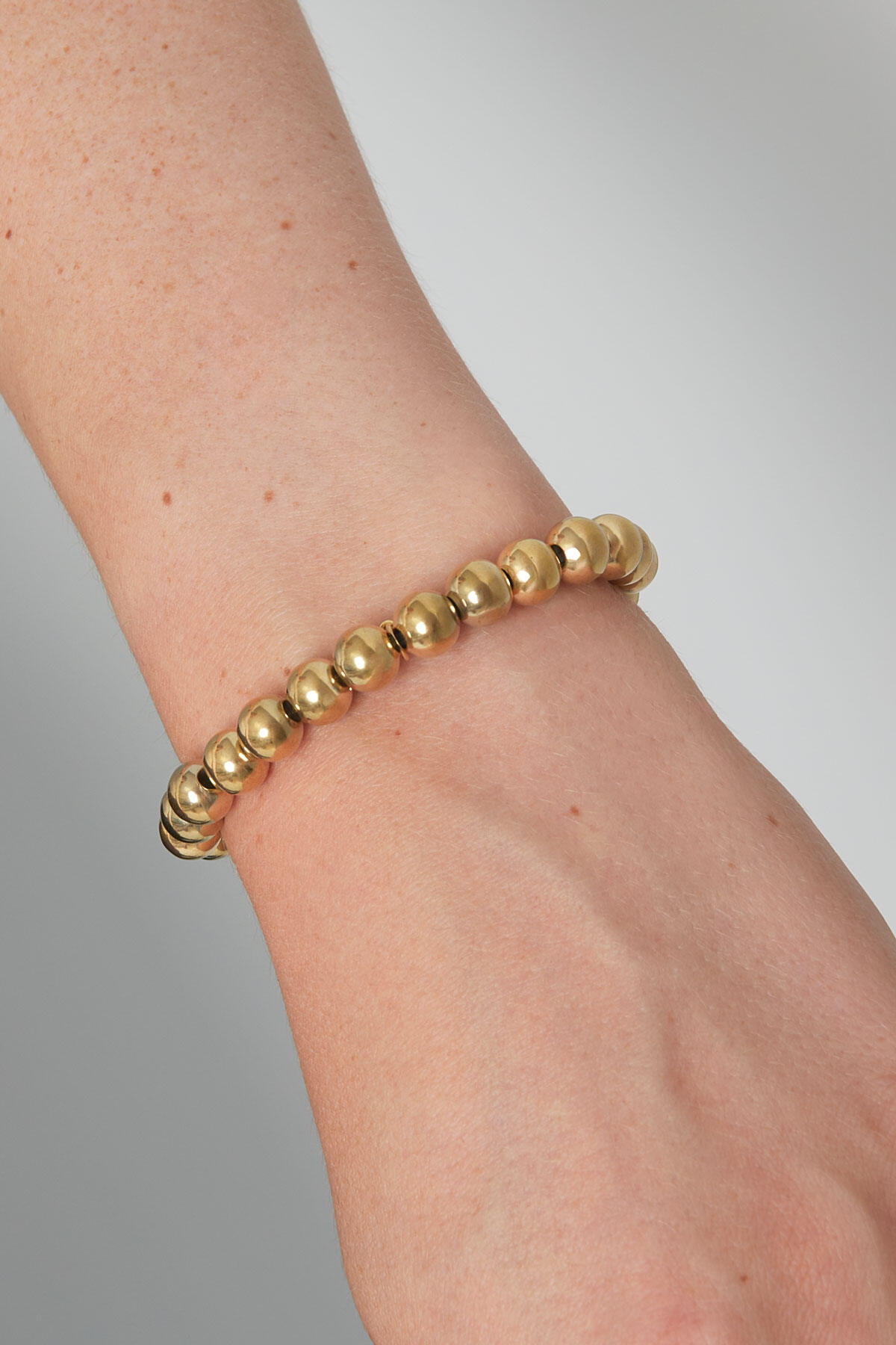 Bracelet caractères gras - doré Image2