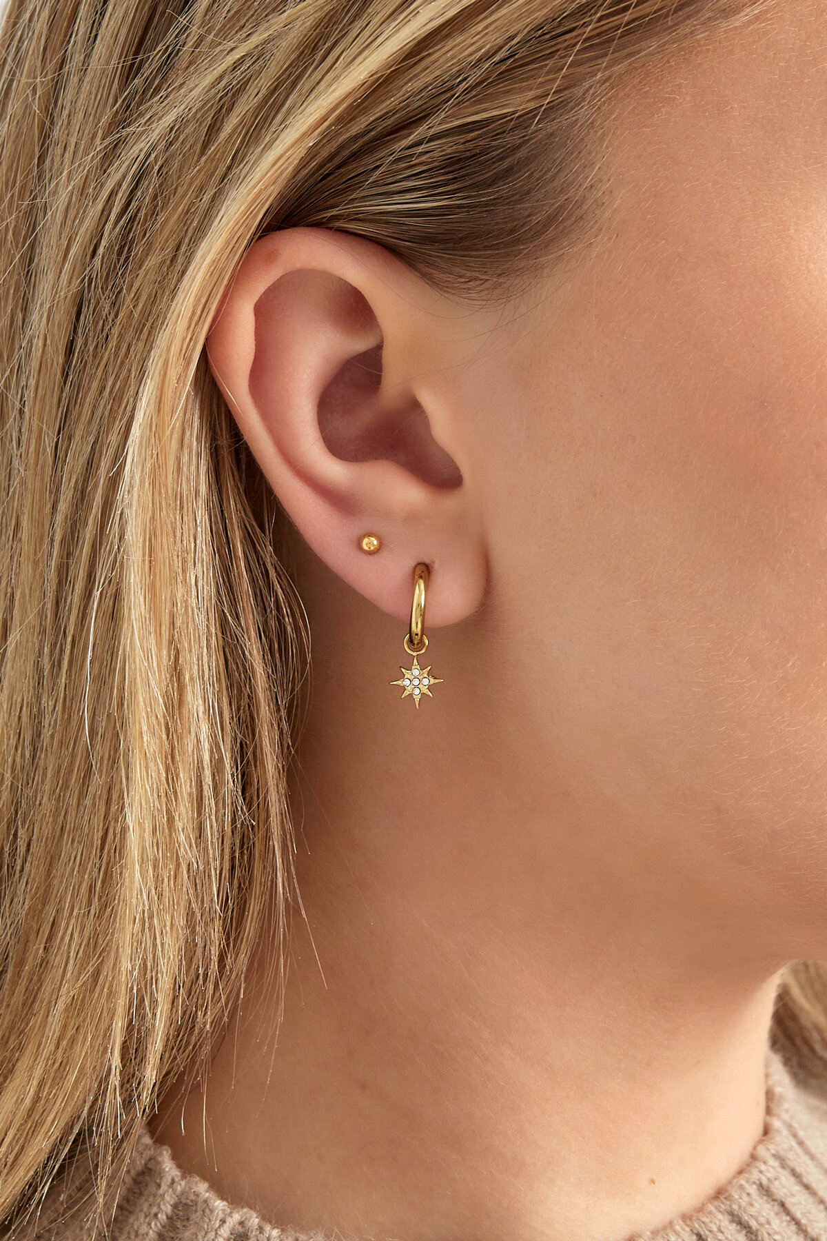 earrings stardust (Pack with plastic bag) h5Picture2