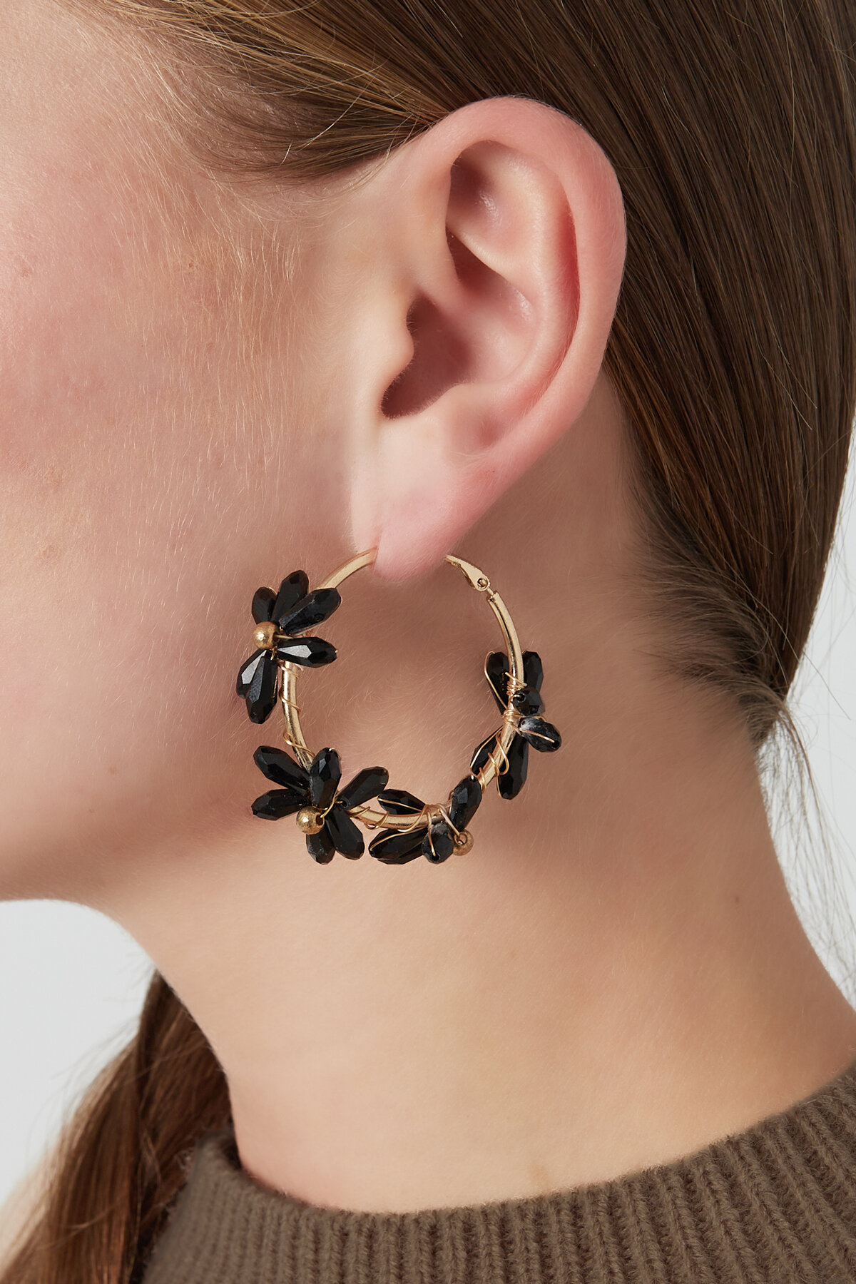 Flowering rings earrings h5 Picture2