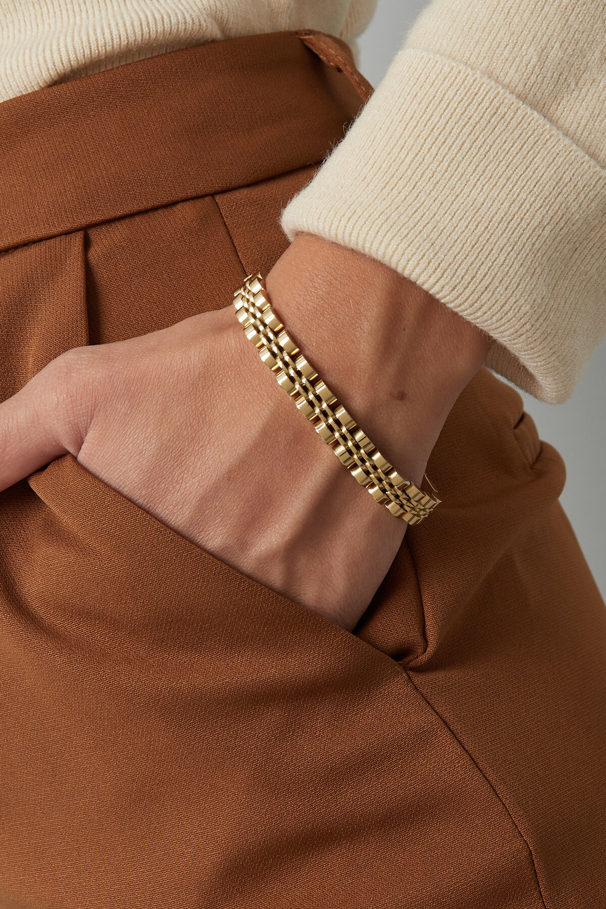 pulsera de eslabones moderna