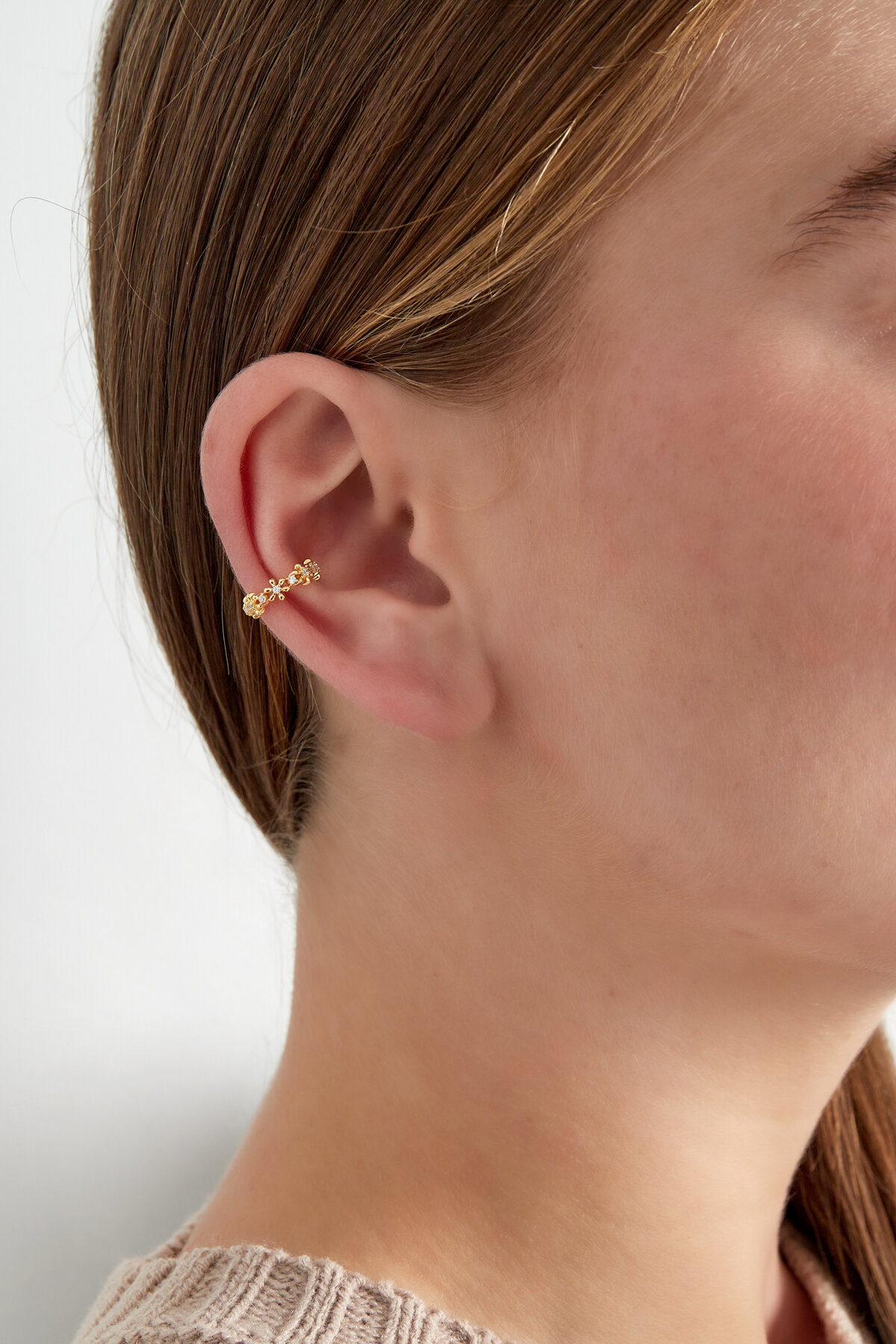 earcuff floral shine h5 Afbeelding2