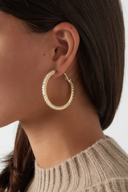 Radiant Diamond Earrings Petite 2