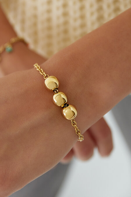 Three Wishes Bracelet - Silver Color Color 2