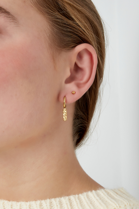 lovely tag earrings 2