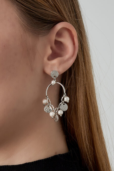 chic circles earrings