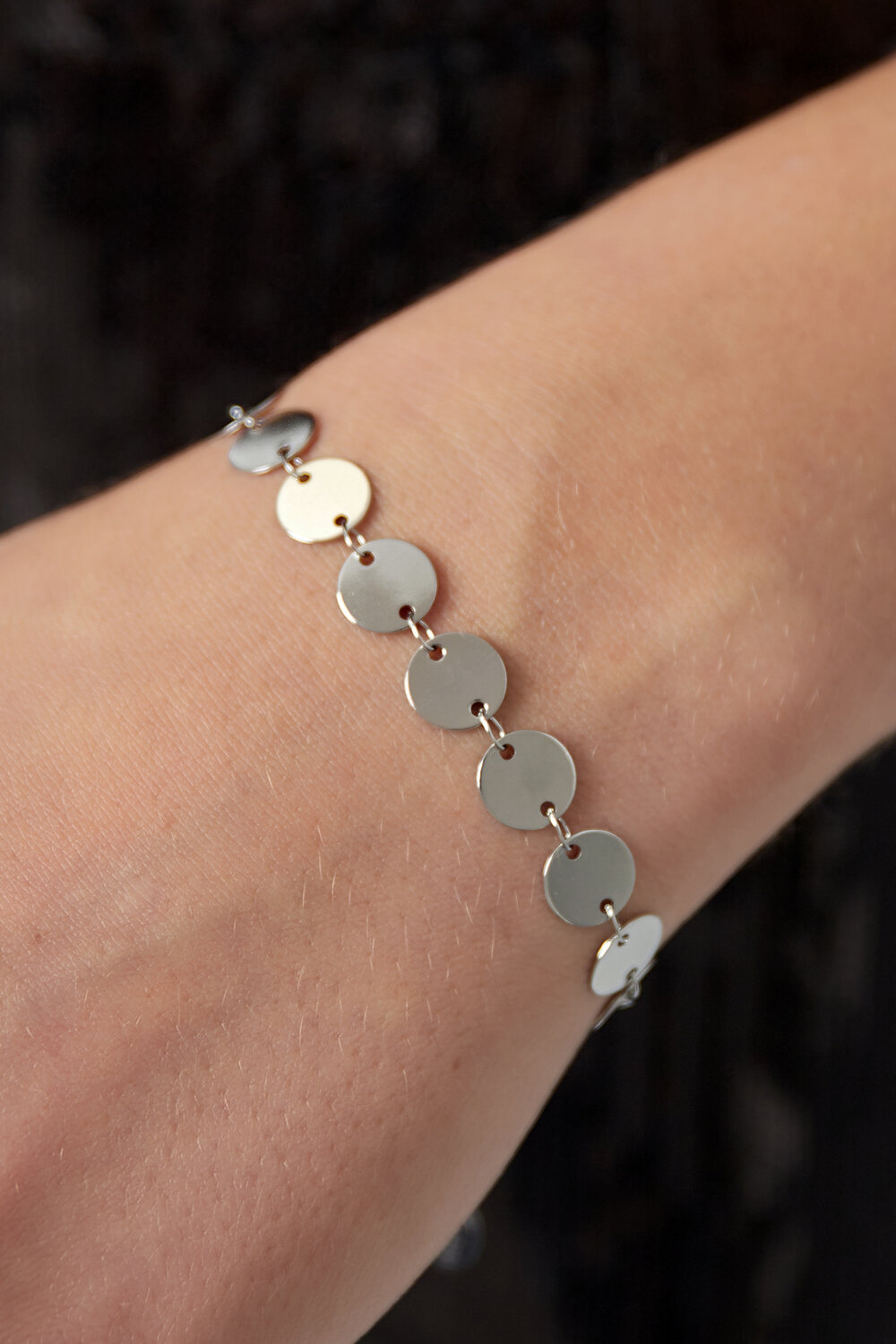 pulsera de círculos enlazados h5Imagen3