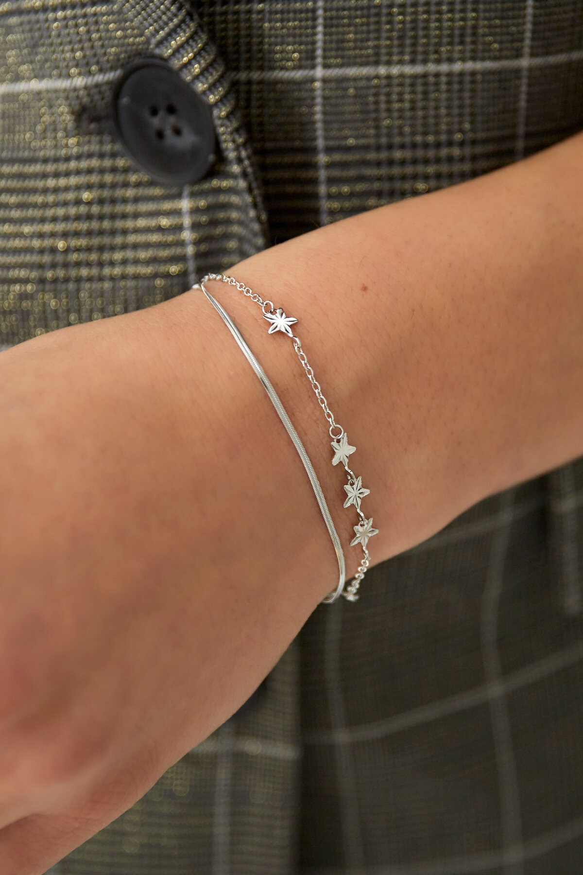 starry layers armband
