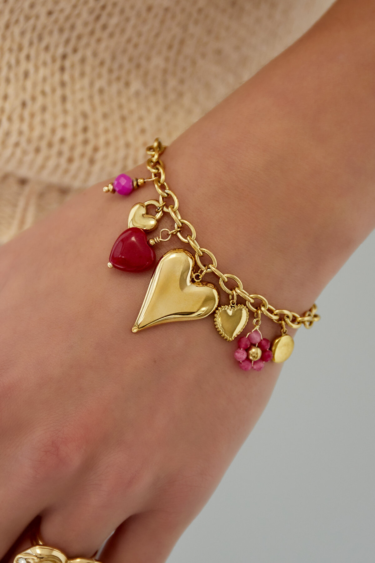 Braccialetto con ciondolo charm & chill h5 Immagine3