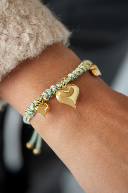 Heartfelt rope bracelet 2