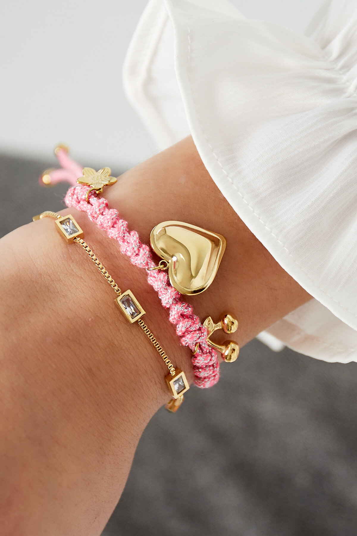 Lovely Bracelet - Pink Gold Afbeelding2