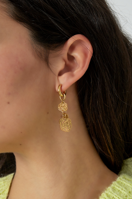 earrings rose darling 2