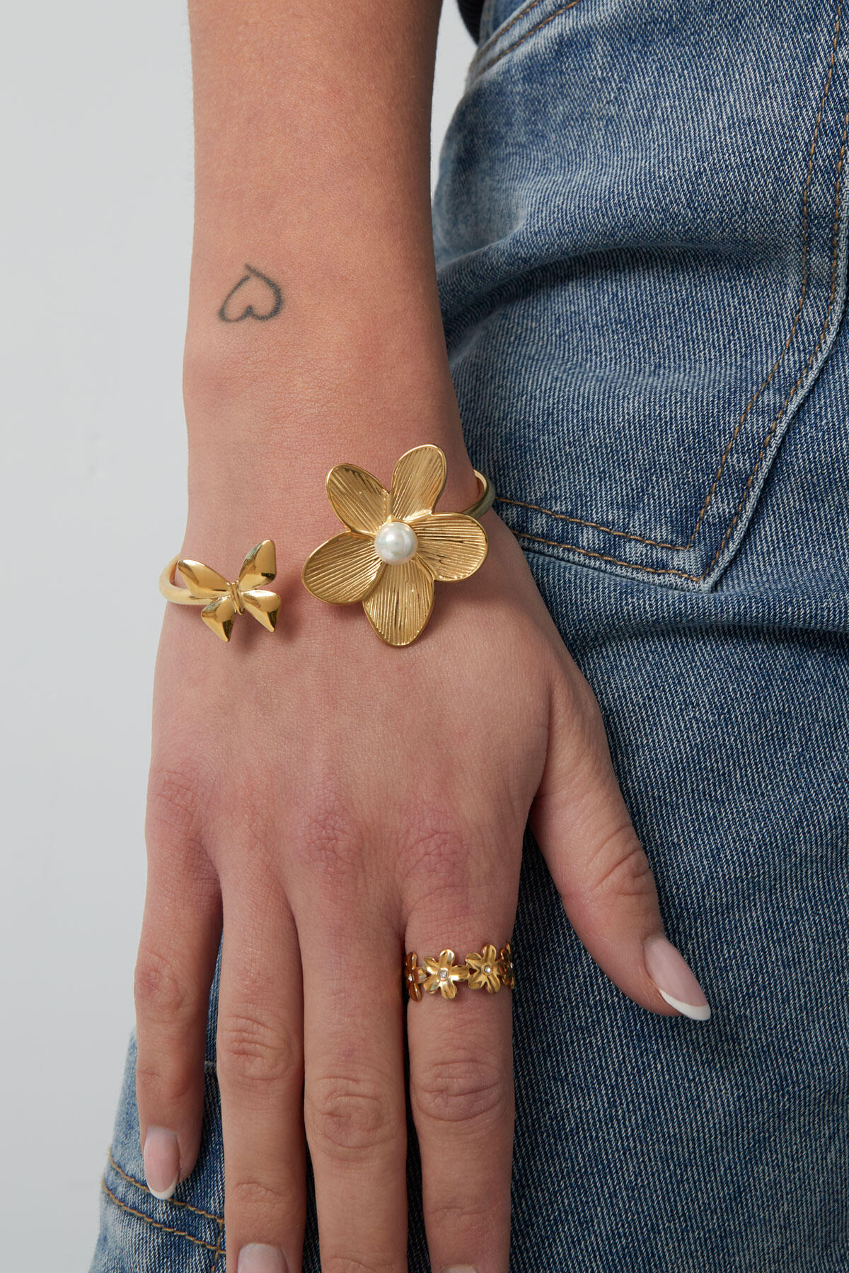 Armband Butterblume - Goldfarben h5 Bild2