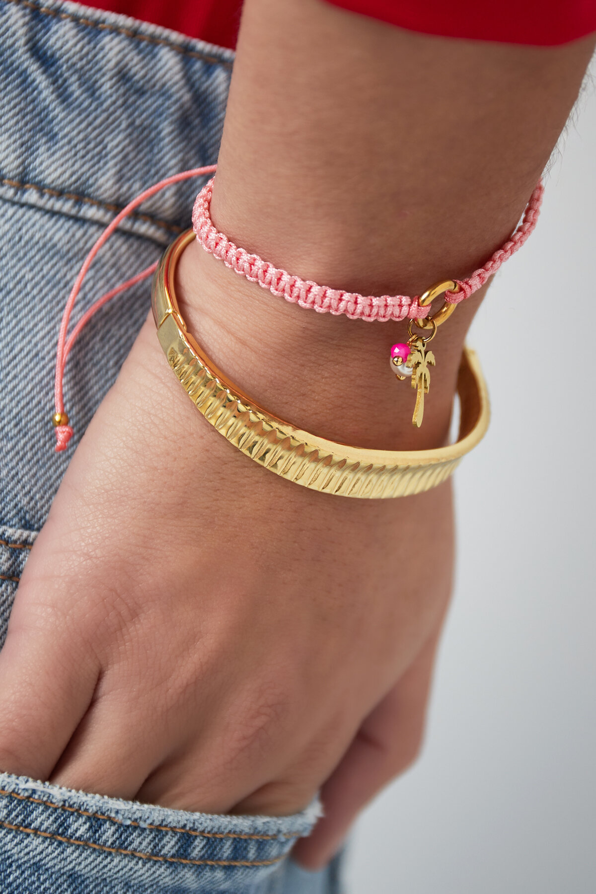 armband met structuur h5 Afbeelding3