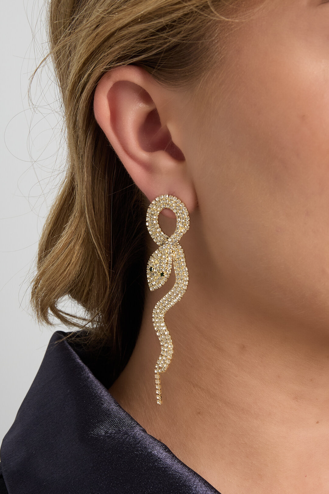 Kupfer Baumeln Ohrringe Tier Elegante Weihnachten Luxuriöse Serie frauen schmuck Bild4