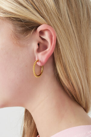 Sunburst Hoop Clip Earrings h5 Picture2