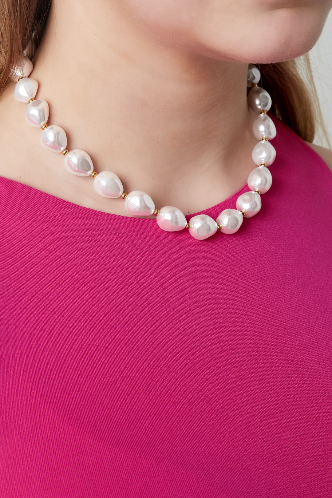 Trendy Pearls necklace h5 Picture2