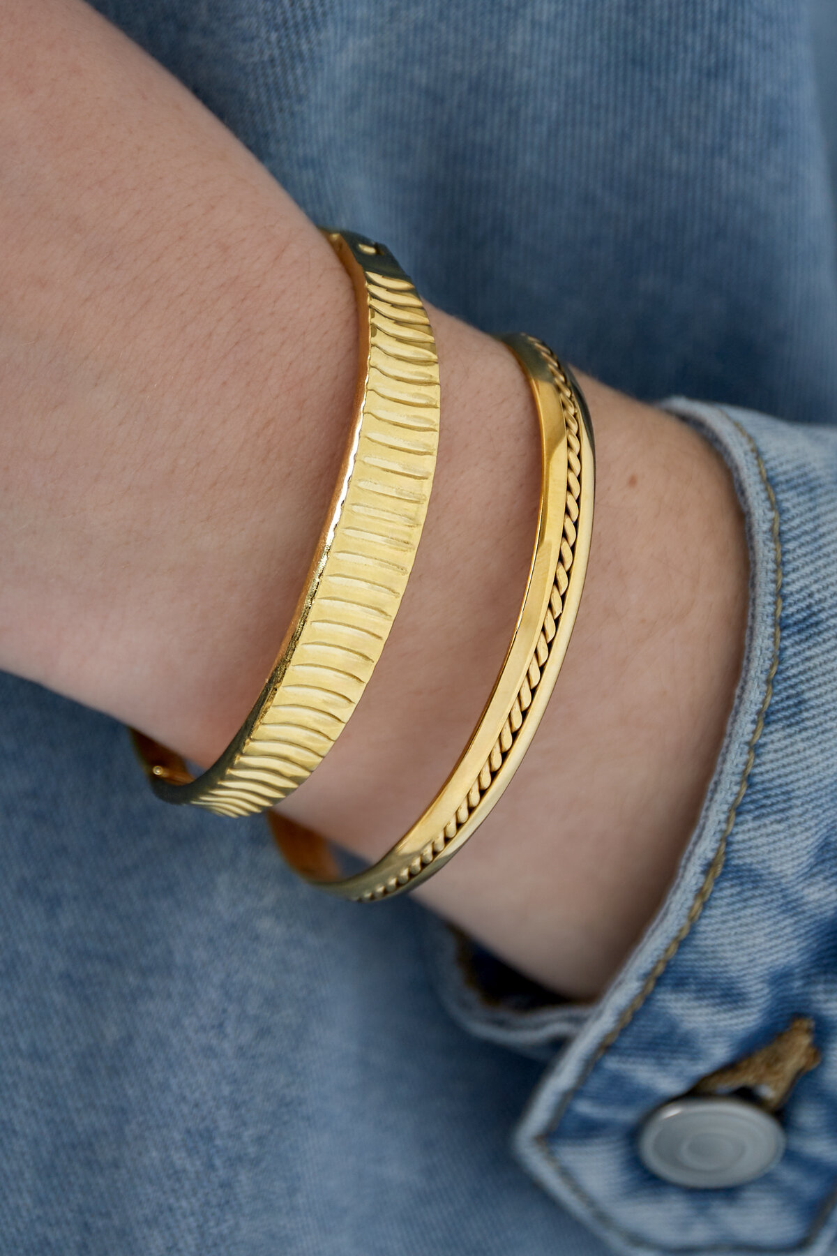 bracciale alla schiava tre strati Immagine2