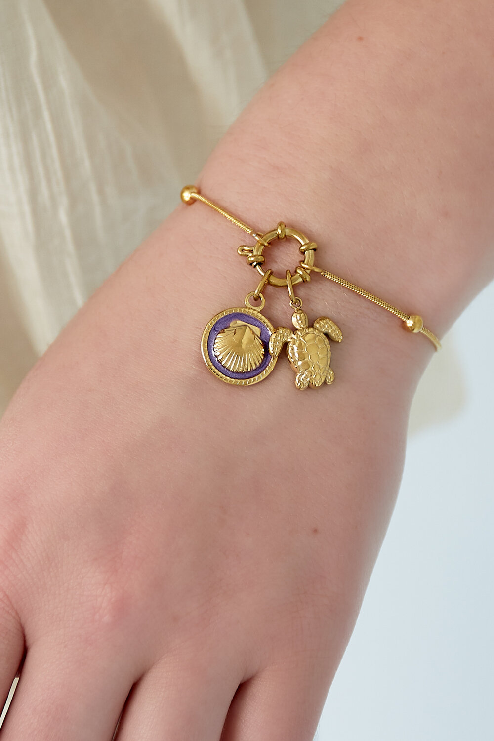 Schildkröte DIY Armband h5Bild2