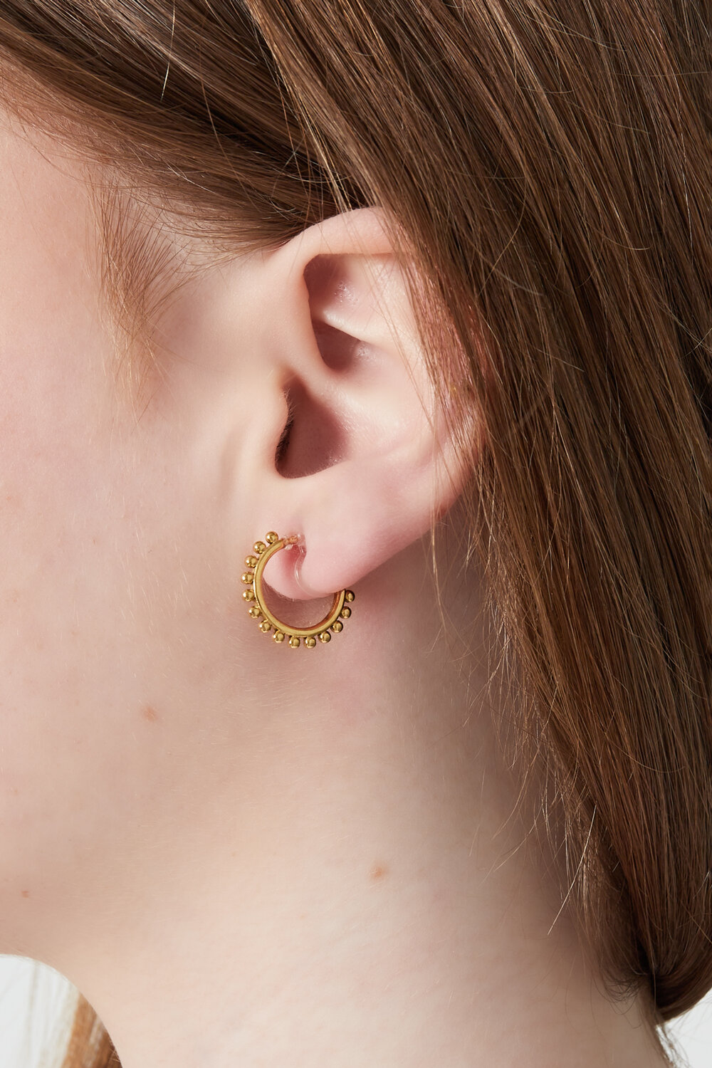 Oorbellen met opvallende ringclip h5Afbeelding2