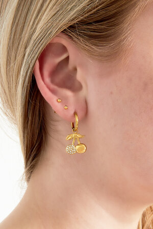 Cherry sparkle earrings h5 Picture2