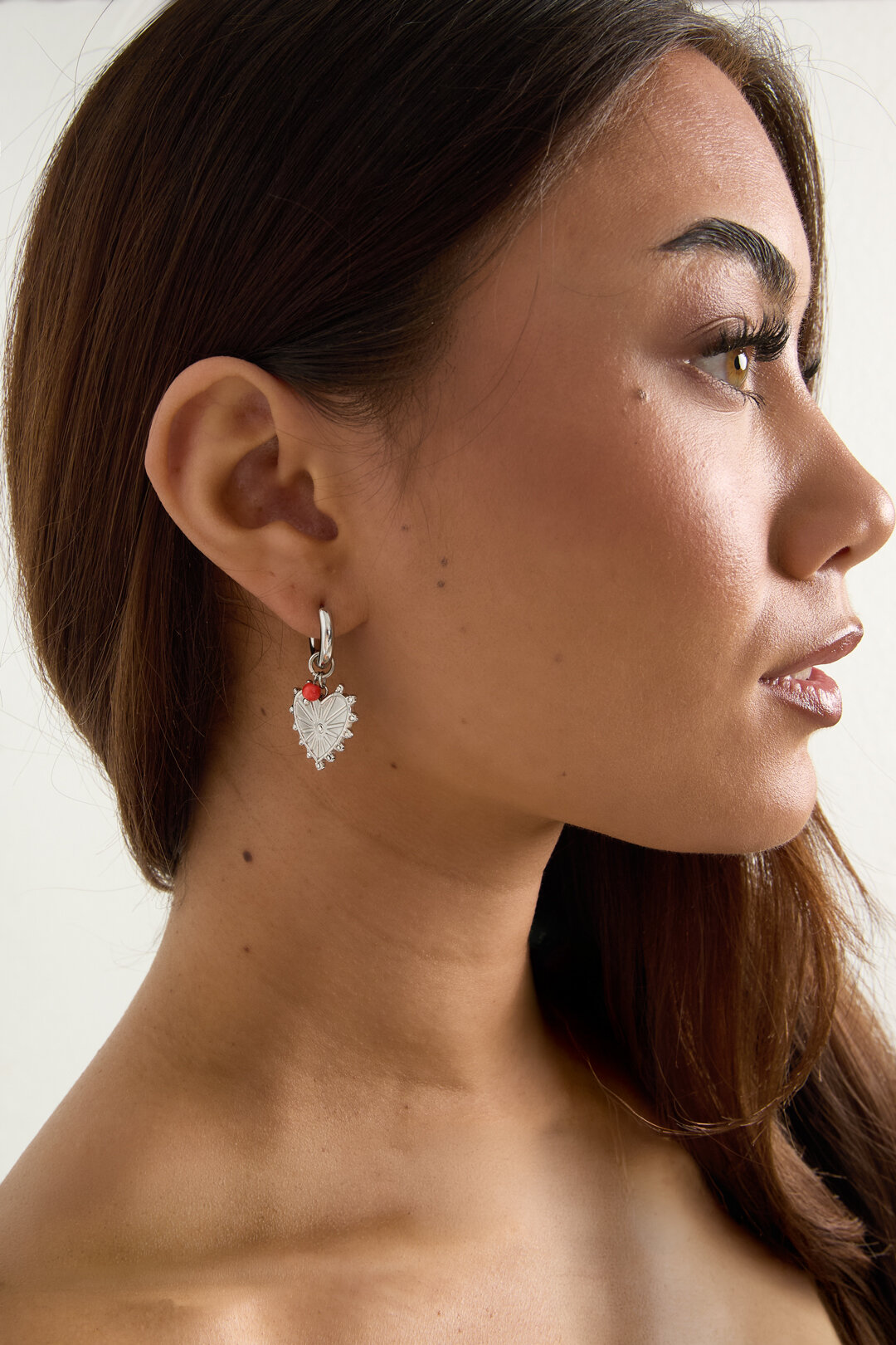 boucles d'oreilles coeur avec pointes h5 Image2