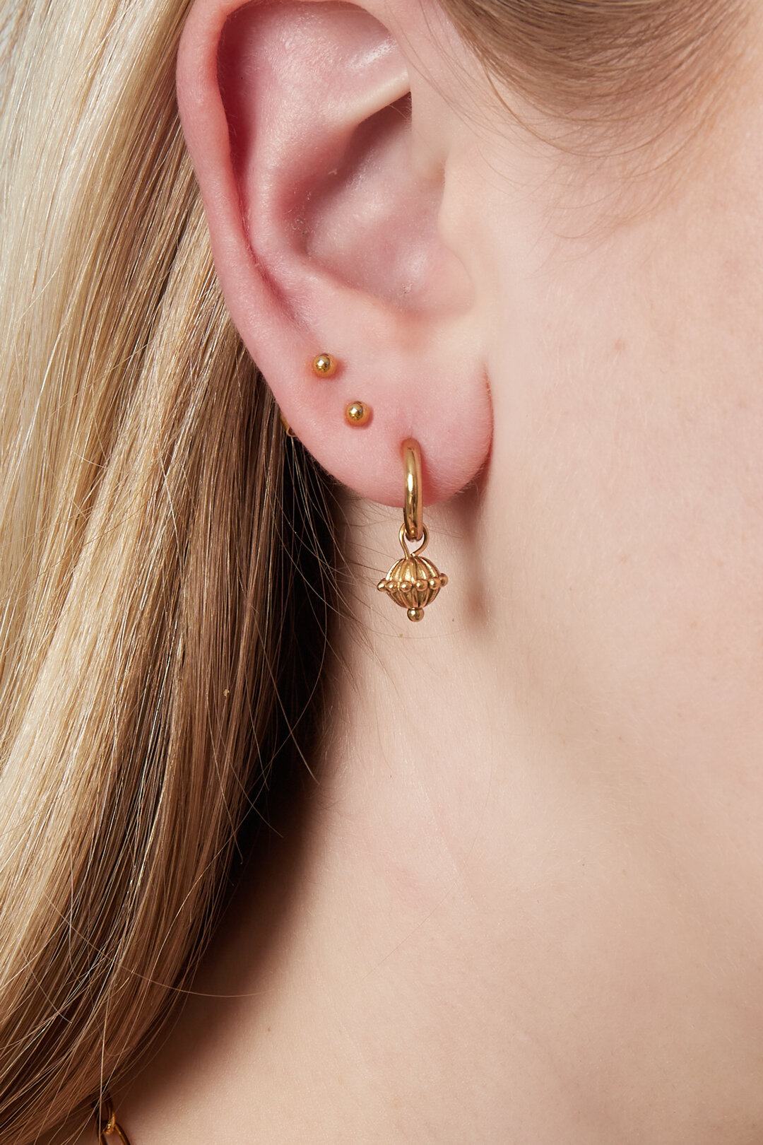 Globe charm earrings h5 Picture2