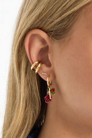 Stainless Steel Ear Cuffs lines Simple Daily Simple Series Women's jewelry h5 Picture2